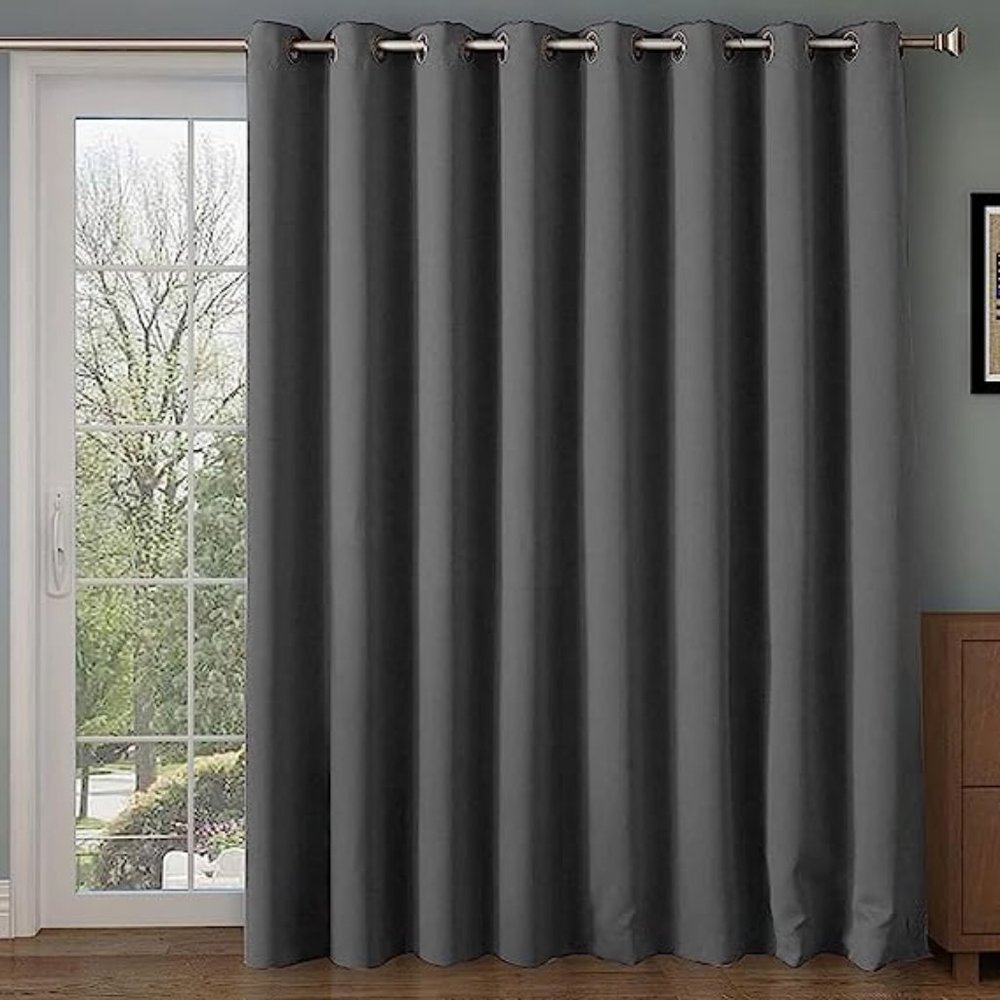 Rose Home Fashion Blackout Curtains Bedroom Linen Texture Look New